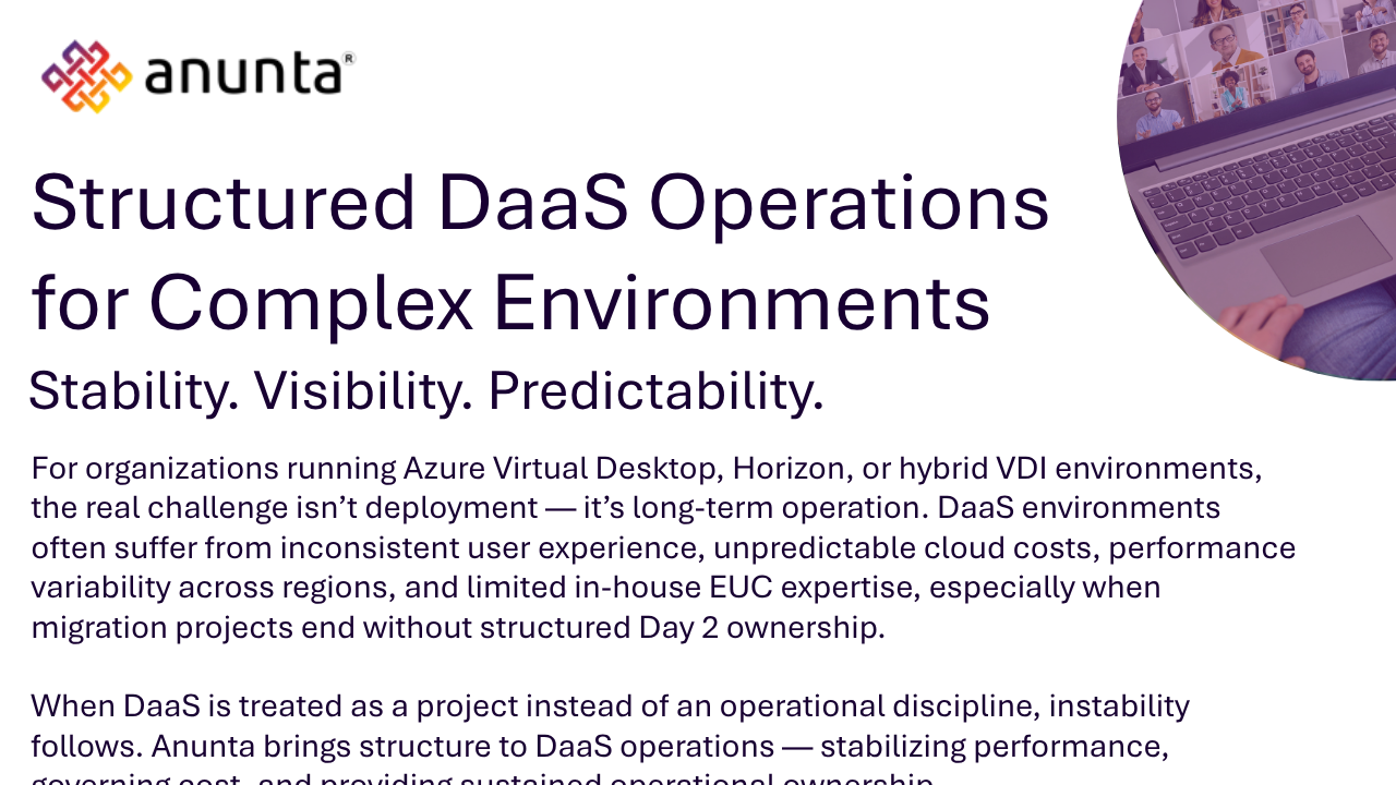 Structured DaaS Operations